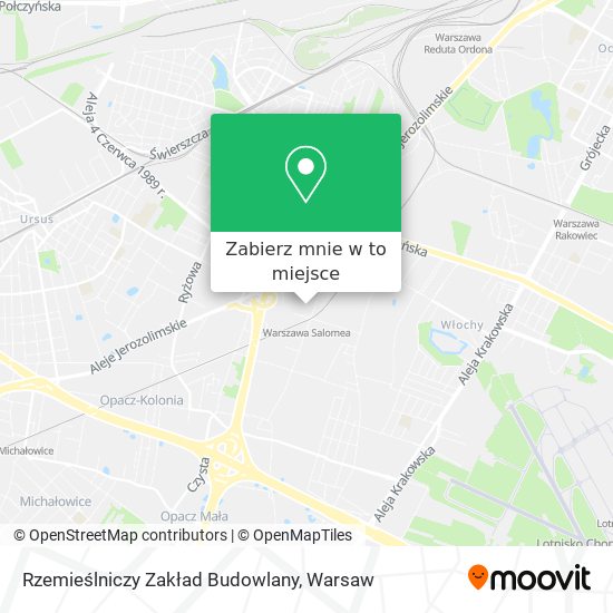 Mapa Rzemieślniczy Zakład Budowlany