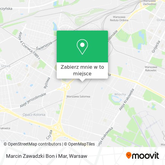 Mapa Marcin Zawadzki Bon i Mar