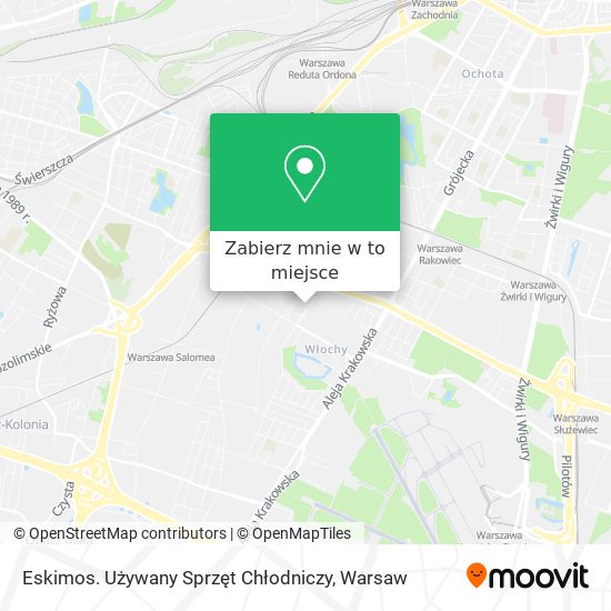 Mapa Eskimos. Używany Sprzęt Chłodniczy