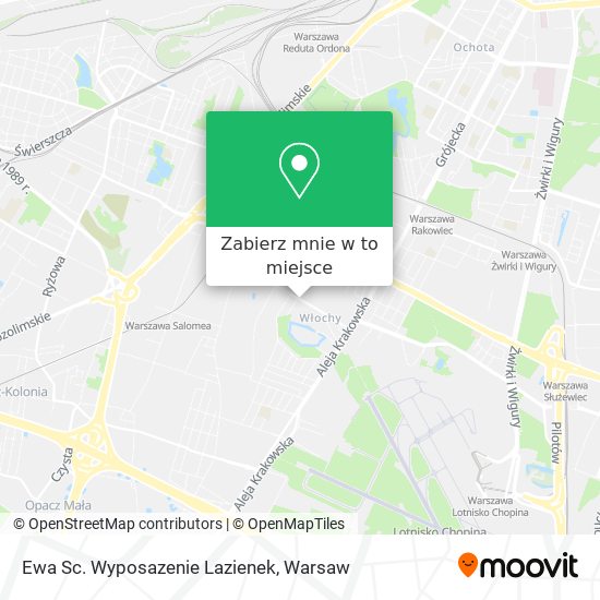 Mapa Ewa Sc. Wyposazenie Lazienek