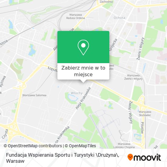 Mapa Fundacja Wspierania Sportu i Turystyki \Drużyna\