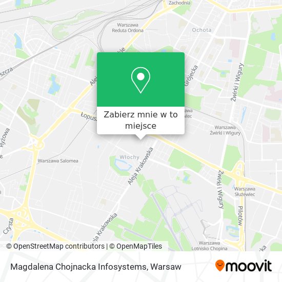 Mapa Magdalena Chojnacka Infosystems