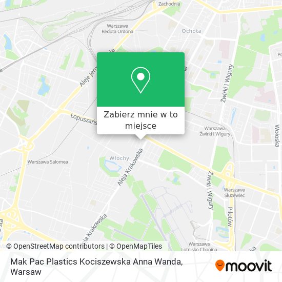 Mapa Mak Pac Plastics Kociszewska Anna Wanda