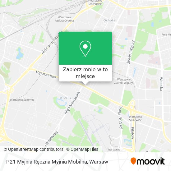 Mapa P21 Myjnia Ręczna Myjnia Mobilna