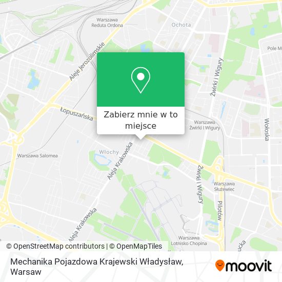 Mapa Mechanika Pojazdowa Krajewski Władysław