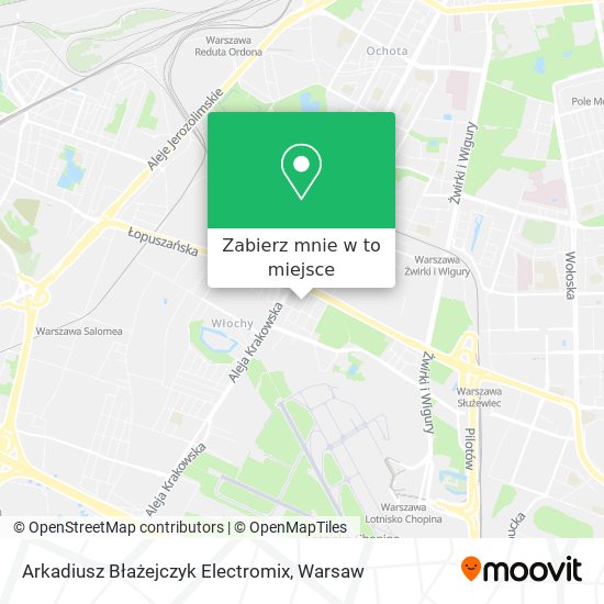 Mapa Arkadiusz Błażejczyk Electromix