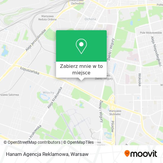 Mapa Hanam Agencja Reklamowa