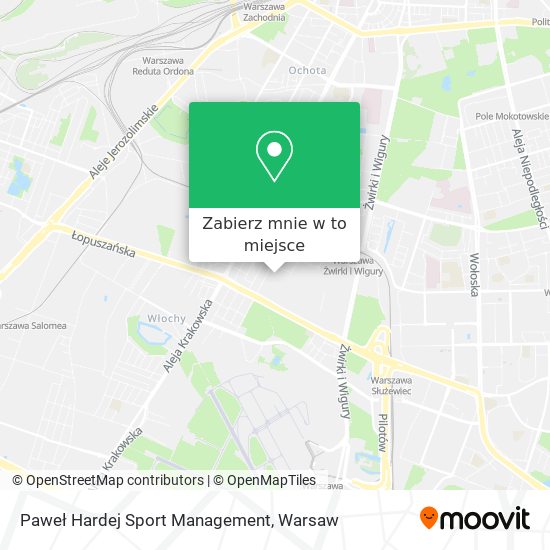 Mapa Paweł Hardej Sport Management