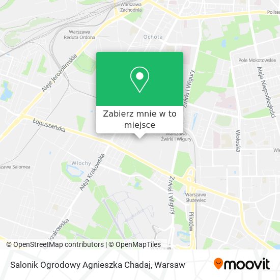 Mapa Salonik Ogrodowy Agnieszka Chadaj