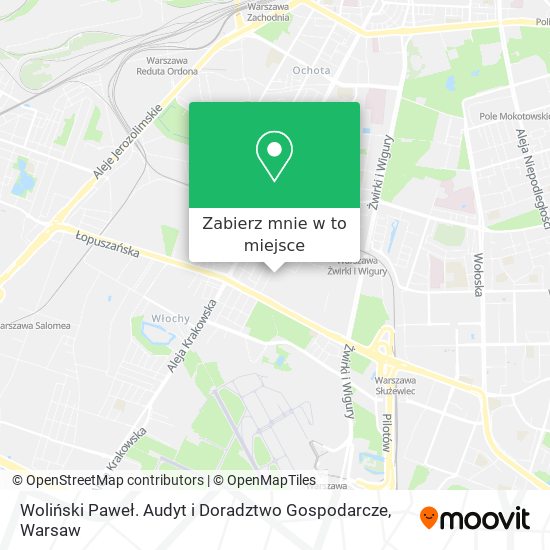 Mapa Woliński Paweł. Audyt i Doradztwo Gospodarcze