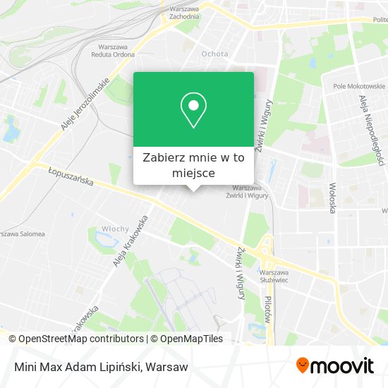 Mapa Mini Max Adam Lipiński