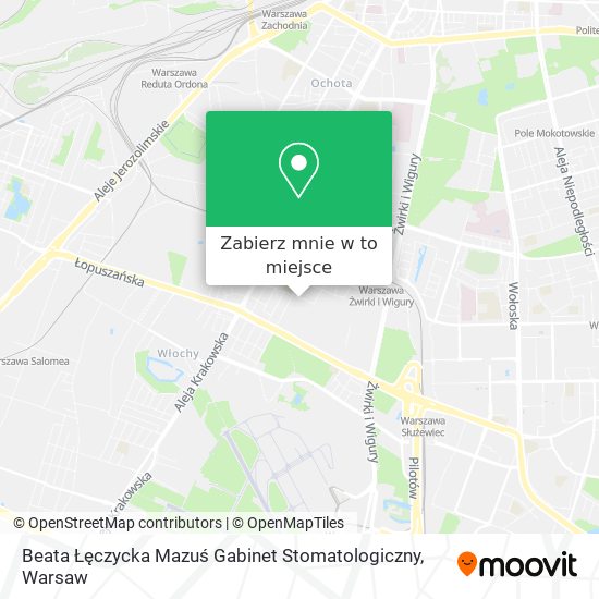 Mapa Beata Łęczycka Mazuś Gabinet Stomatologiczny