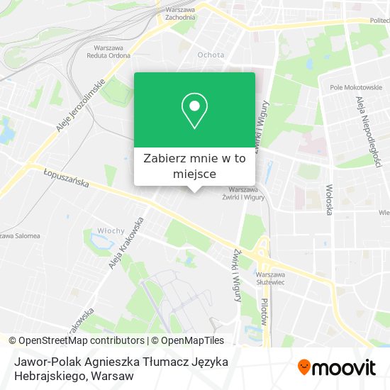 Mapa Jawor-Polak Agnieszka Tłumacz Języka Hebrajskiego