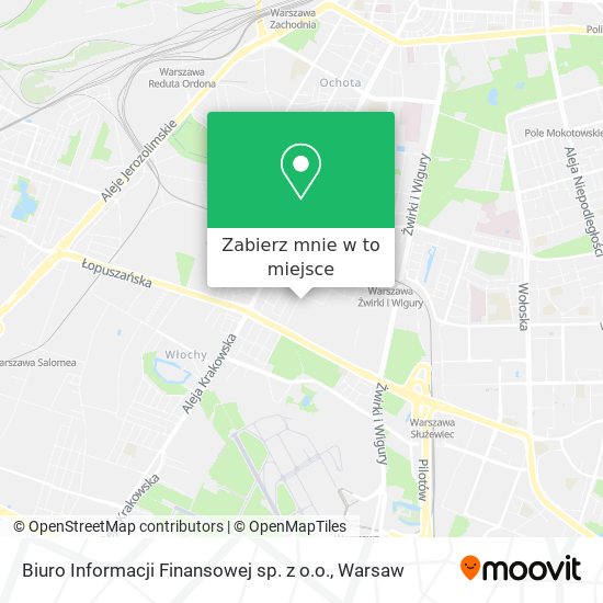 Mapa Biuro Informacji Finansowej sp. z o.o.