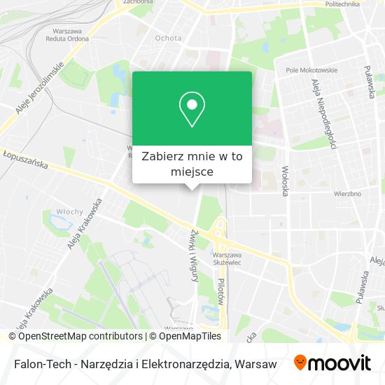 Mapa Falon-Tech - Narzędzia i Elektronarzędzia