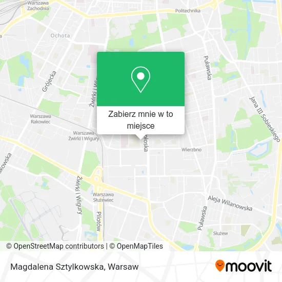 Mapa Magdalena Sztylkowska