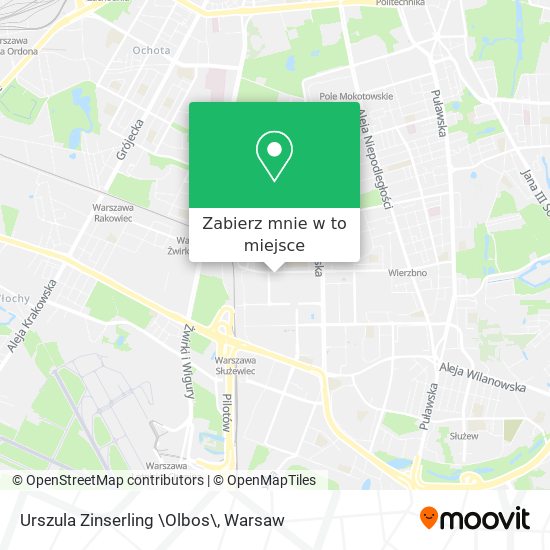 Mapa Urszula Zinserling \Olbos\