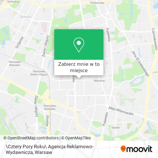 Mapa \Cztery Pory Roku\ Agencja Reklamowo-Wydawnicza