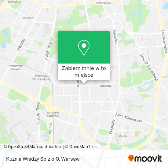 Mapa Kuznia Wiedzy Sp z o O