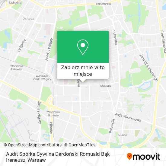 Mapa Audit Spółka Cywilna Derdoński Romuald Bąk Ireneusz