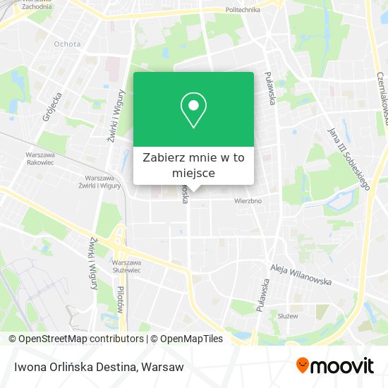 Mapa Iwona Orlińska Destina