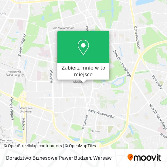 Mapa Doradztwo Biznesowe Paweł Budzeń