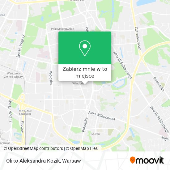 Mapa Oliko Aleksandra Kozik