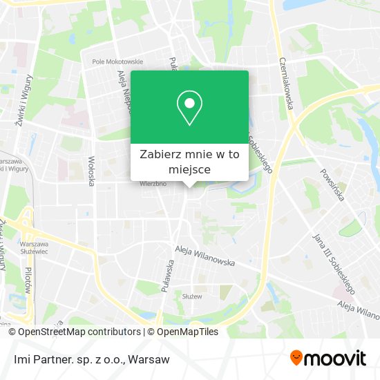 Mapa Imi Partner. sp. z o.o.