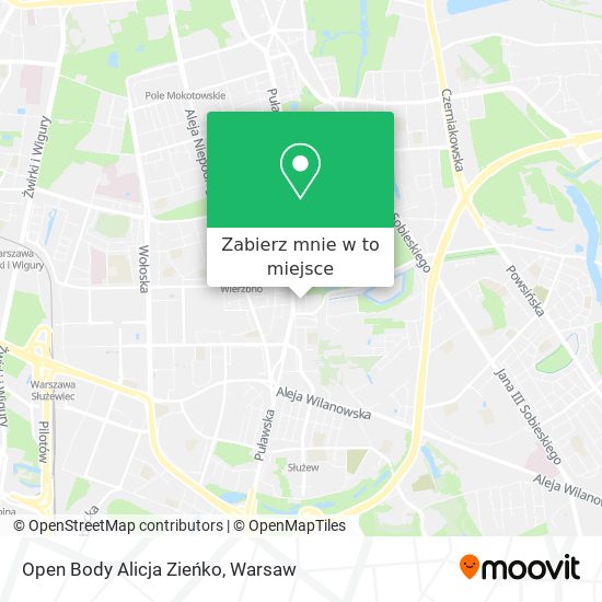 Mapa Open Body Alicja Zieńko