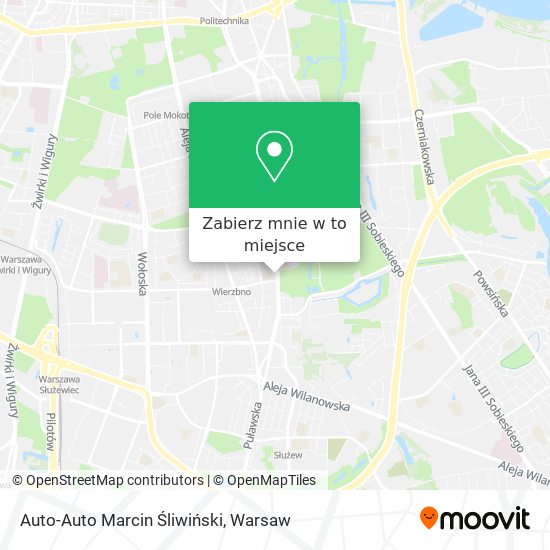 Mapa Auto-Auto Marcin Śliwiński