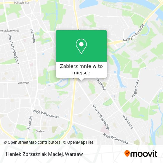 Mapa Heniek Zbrzeźniak Maciej