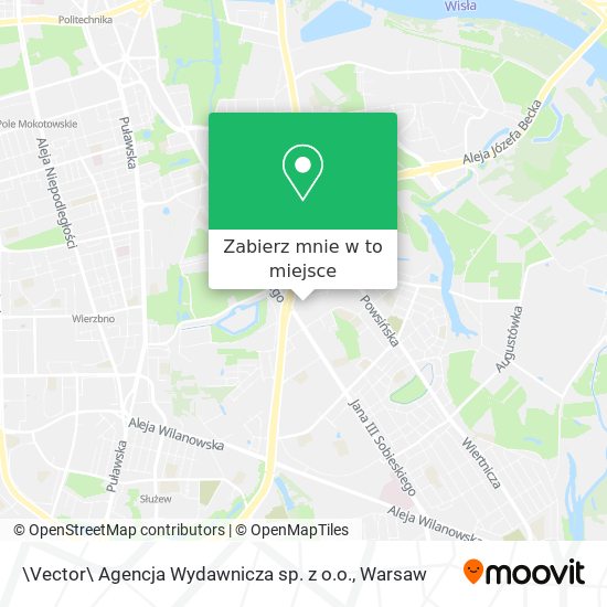 Mapa \Vector\ Agencja Wydawnicza sp. z o.o.