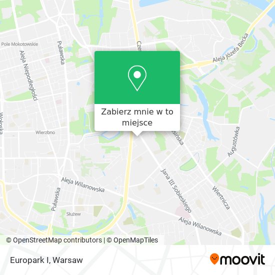 Mapa Europark I