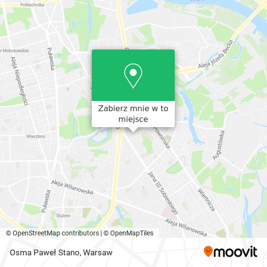 Mapa Osma Paweł Stano