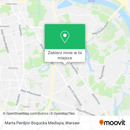 Mapa Marta Perdjon Bogucka Medispa