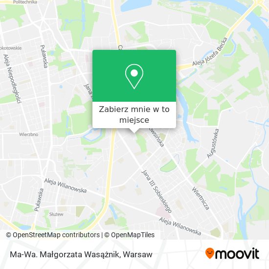 Mapa Ma-Wa. Małgorzata Wasążnik