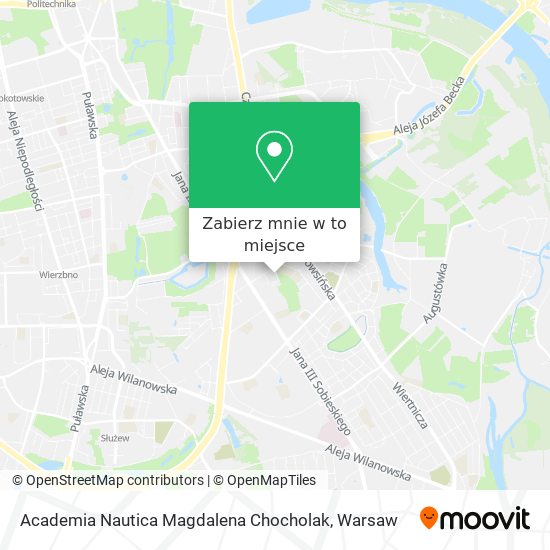 Mapa Academia Nautica Magdalena Chocholak