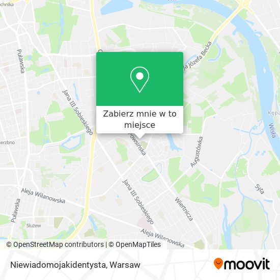 Mapa Niewiadomojakidentysta