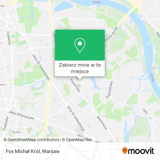 Mapa Fox Michał Król