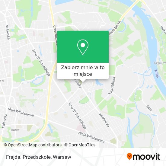 Mapa Frajda. Przedszkole