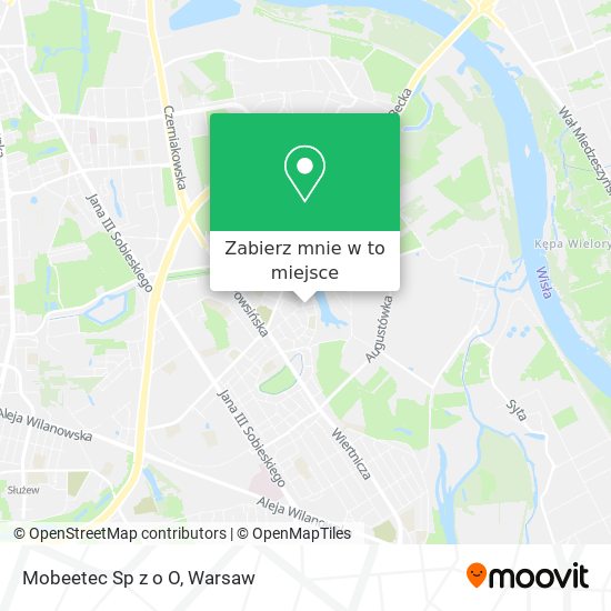 Mapa Mobeetec Sp z o O