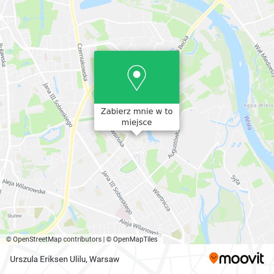 Mapa Urszula Eriksen Ulilu