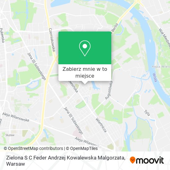 Mapa Zielona S C Feder Andrzej Kowalewska Malgorzata