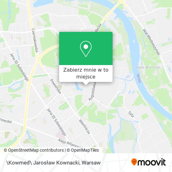 Mapa \Kowmed\ Jarosław Kownacki