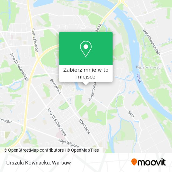 Mapa Urszula Kownacka