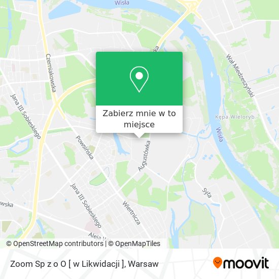 Mapa Zoom Sp z o O [ w Likwidacji ]