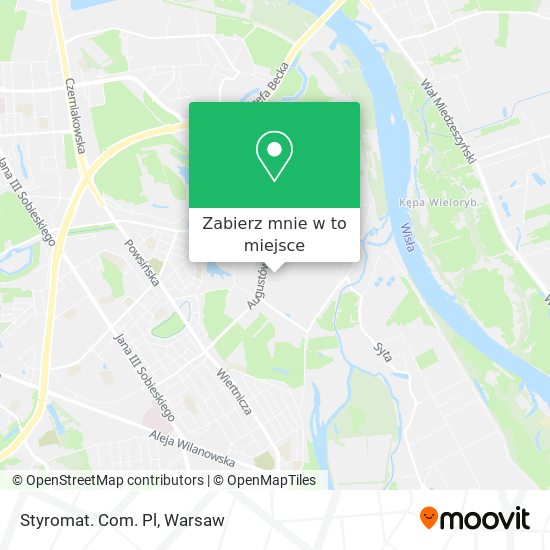 Mapa Styromat. Com. Pl