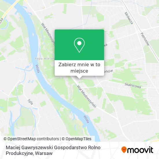 Mapa Maciej Gawryszewski Gospodarstwo Rolno Produkcyjne