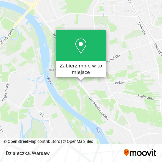 Mapa Działeczka