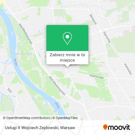 Mapa Usługi It Wojciech Zejdowski